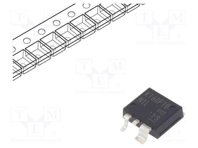 Transistor: N-MOSFET; unipolar; 100V; 160A; 375W; TO220SM