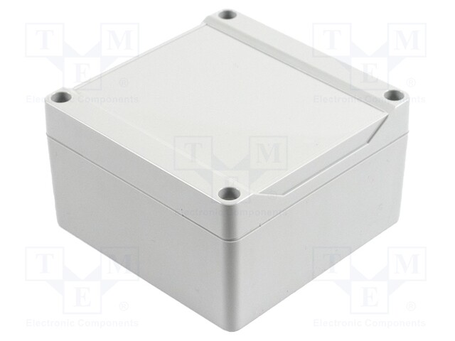 Enclosure: multipurpose; X: 105mm; Y: 105mm; Z: 60mm; 1555; grey; IP68