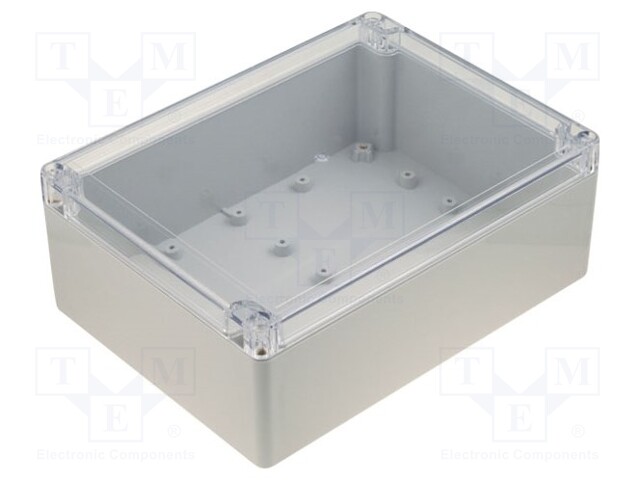 Enclosure: multipurpose; X: 150mm; Y: 200mm; Z: 75mm; polycarbonate