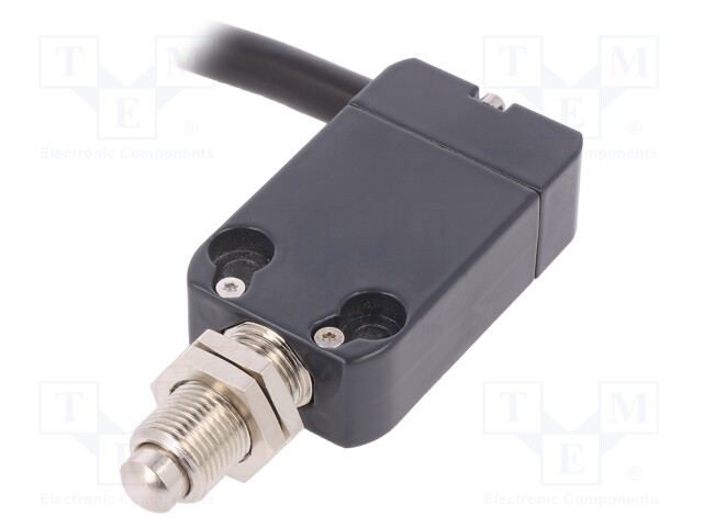 Limit switch; pin plunger Ø8mm and additional fixation; 10A