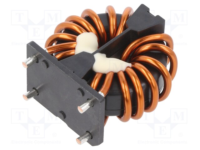 Inductor: wire with current compensation; THT; 700uH; 1.68mΩ