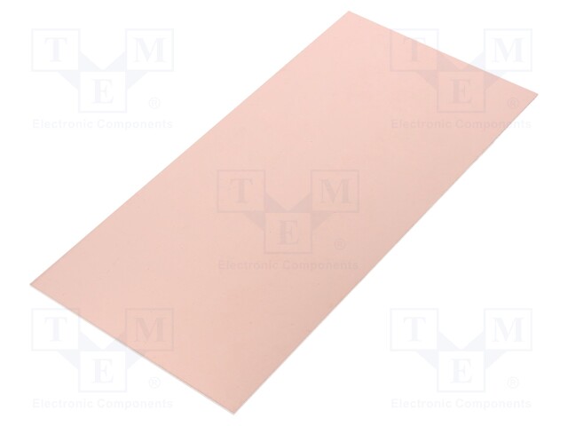 Laminate; CEM3; 1.5mm; L: 100mm; W: 210mm; Coating: copper