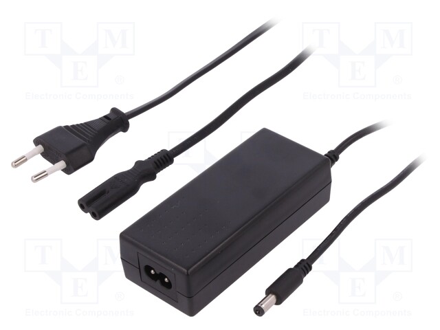 Power supply: switched-mode; 12VDC; 3A; Out: 5,5/2,1; 36W; 0÷40°C