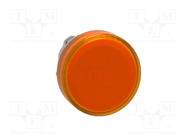 Indicator Lens, Orange, Round, 22 mm, Pilot Light Head