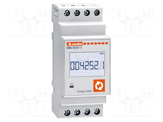 Electric energy meter; 220/240V; 63A; Network: single-phase