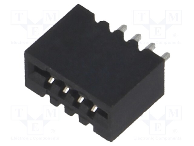 Connector: FFC (FPC); horizontal; PIN: 4; NON-ZIF; SMT; tinned; 1mm
