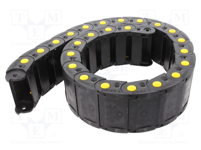 Cable chain; Series: Medium; Bend.rad: 100mm; L: 1000mm