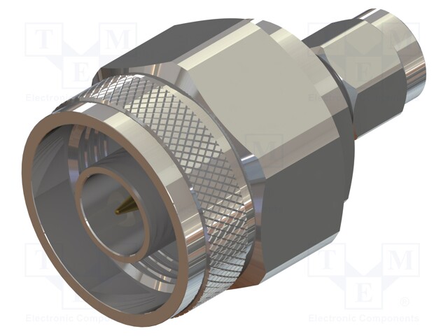 Adapter; 31.5mm; N plug,SMA male; 50Ω; 1kV; 12GHz