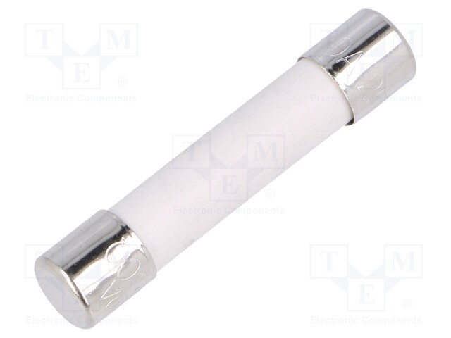 Fuse: fuse; 20A; 250VAC; ceramic,cylindrical; 6,3x32mm