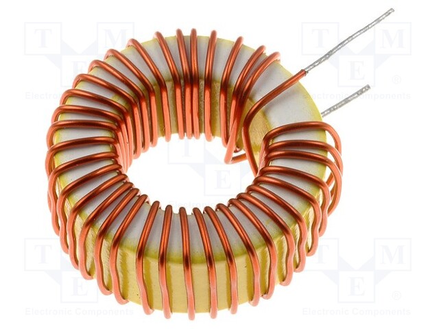 Inductor: wire; THT; 68uH; 3A; 60mΩ