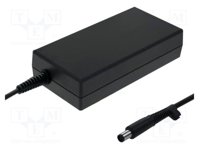 Power supply: switched-mode; 19.5VDC; 11.8A; 230W; for notebooks