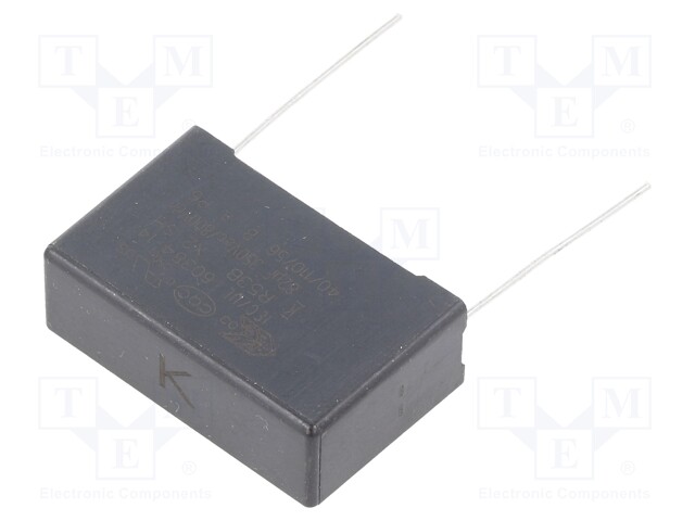 Capacitor: polypropylene; 0.82uF; Body dim: 11x20x32mm; THT; ±10%