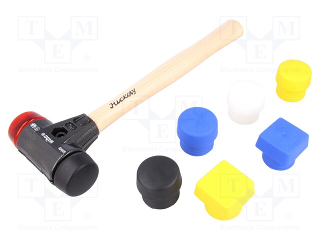 Hammer; 119g; Tip: square,round; 280mm; V: with a soft-face Safety