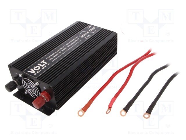 Converter: automotive dc/ac; 800W; Uout: 230VAC; Out: mains 230V