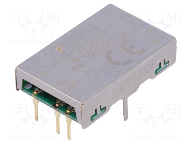 Converter: DC/DC; 3W; Uin: 4.5÷9V; 12VDC; Iout: 250mA; DIP; 3.5g