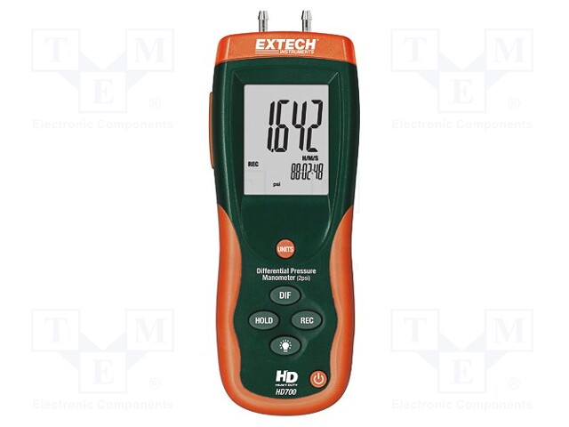 Manometer; 0.001÷2psi; LCD 4 digits,with a backlit; Plug: EU