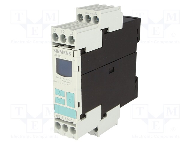 Module: voltage monitoring relay; DIN; DPDT; OUT 1: 250VAC/3A