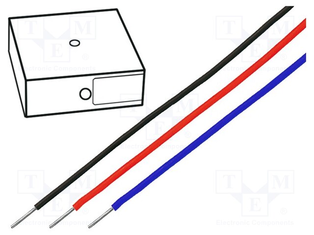 Wire; SiD; solid; Cu; 1mm2; silicone; red; -60÷180°C; 300/500V; 100m