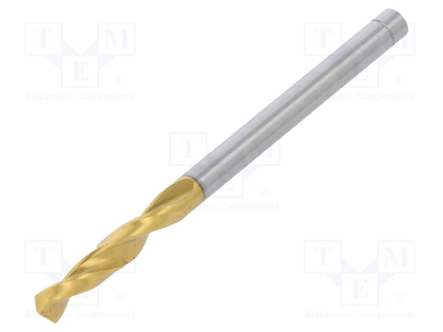 Drill bit; for metal; Ø: 3.2mm; L: 49mm; HSS-CO; film,separately