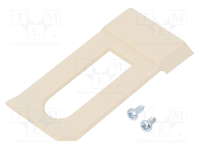 Clip; Colour: ivory; Series: CLIPS; 60x20x6mm