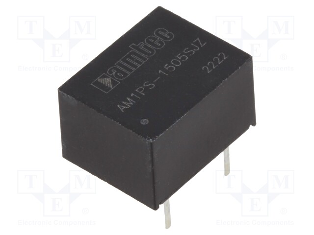 Converter: DC/DC; 1W; Uin: 13.5÷16.5V; Uout: 5VDC; Iout: 200mA; DIP8