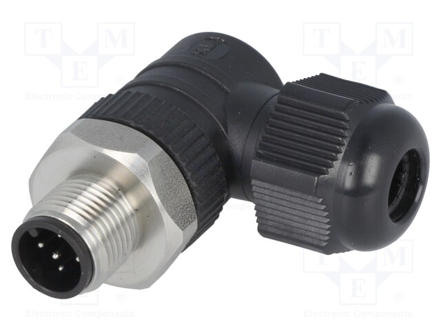 Plug; M12; PIN: 5; male; A code-DeviceNet / CANopen; for cable