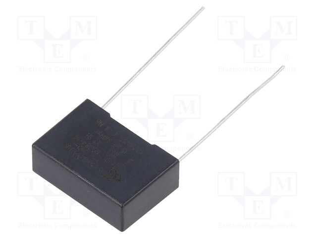 Capacitor: polypropylene; X2; 560nF; 22.5mm; ±10%; 26.5x16x7mm