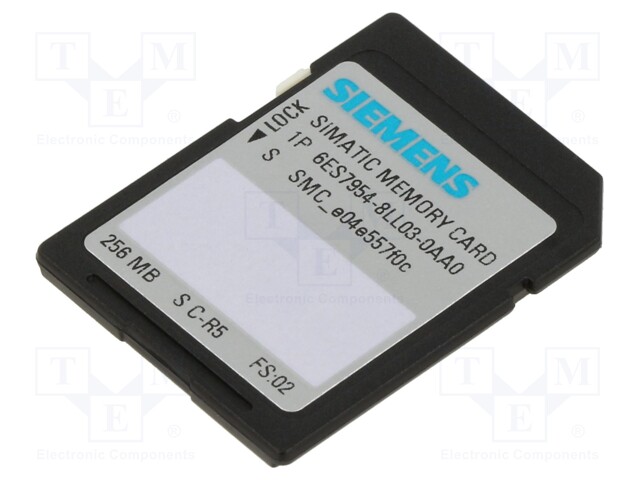 Memory card; Series: S7-1200; 256MB