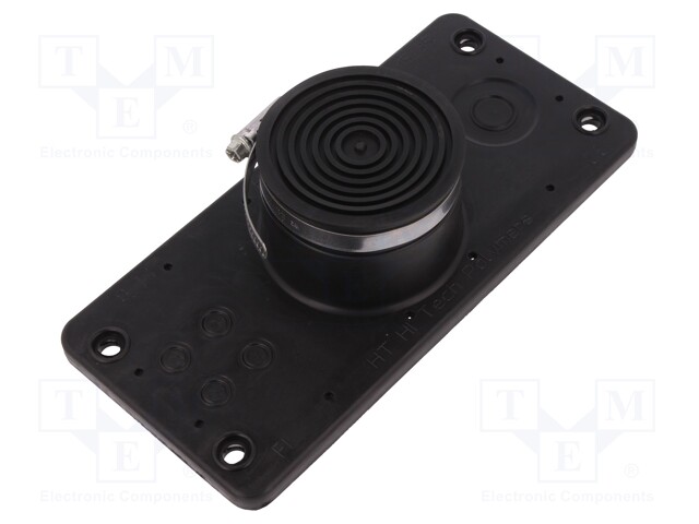 Multigate grommet; TPE (thermoplastic elastomer); black; IP65