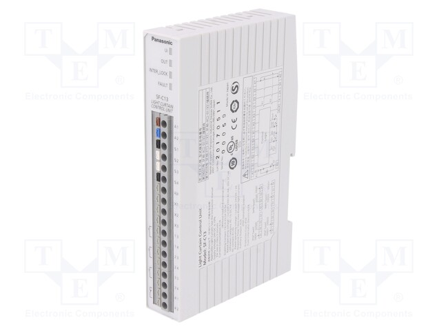 Module: safety relay; Series: SF-C10; 24VDC; Mounting: DIN