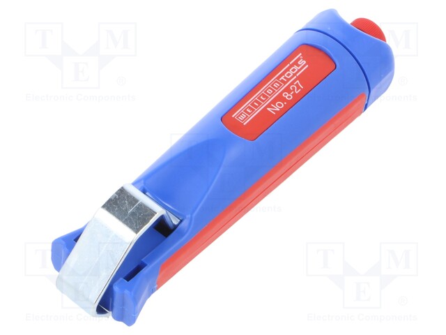 Stripping tool; Øcable: 8÷28mm; Wire: round; Tool length: 140mm