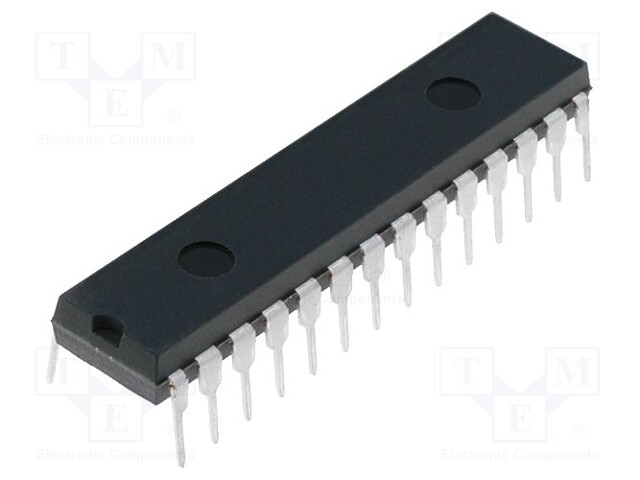 IC: PIC microcontroller; Memory: 64kB; SRAM: 3.8kB; 2÷3.6VDC; THT