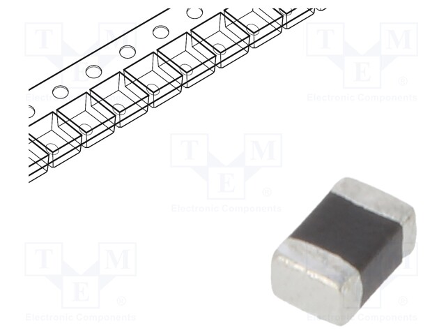 NTC thermistor; 10kΩ; SMD; 0805; 3730K; 210mW; ±5%; -55÷125°C