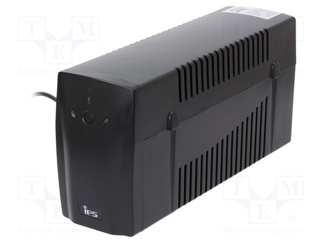 Power supply: UPS; 100x320x165mm; 360W; 600VA; 4.3kg; 7Ah; 0÷40°C