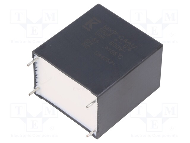 Capacitor: polypropylene; DC-Link; 30uF; ESR: 2.9mΩ; THT; ±5%; 24.7A