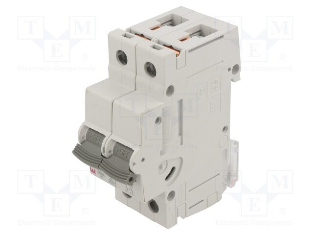 Circuit breaker; 230/400VAC; DIN; Charact: B; 10kA; IP20; 1÷25mm2