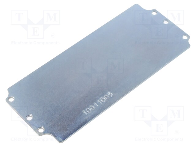 Mounting plate; steel