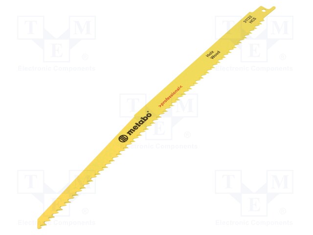 Blade; for wood,plastic; 300mm; Pcs: 2; 6teeth/inch