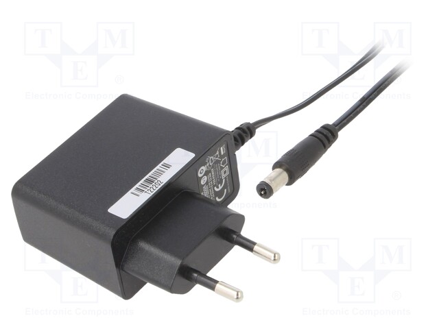 Power supply: switched-mode; constant voltage; 24VDC; 0.5A; 12W