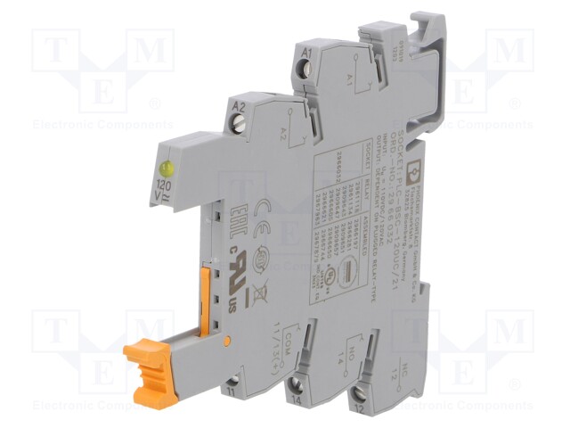 Socket; PIN: 5; Mounting: DIN; -40÷55°C; 6.2x80x94mm