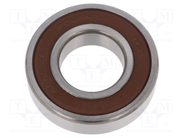 Bearing: ball; Øint: 30mm; Øout: 62mm; W: 16mm; bearing steel