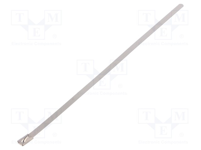 Cable tie; L: 200mm; W: 4.6mm; acid resistant steel; 445N; D: 0.25mm