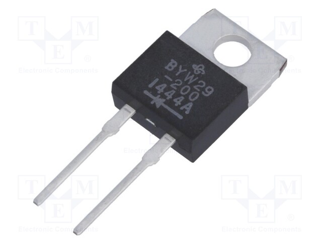 Diode: rectifying; THT; 200V; 8A; Package: tube; TO220AC; 25ns