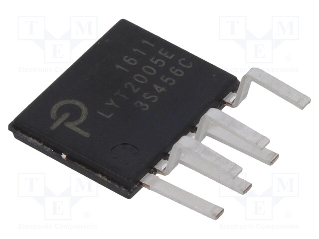 PMIC; AC/DC switcher,LED driver; 90÷308V; Ubr: 725V; eSIP-7C; 4.6Ω