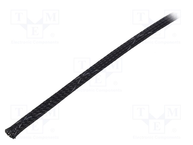 Polyester braid; ØBraid : 3÷6,nom.10mm; polyester; black