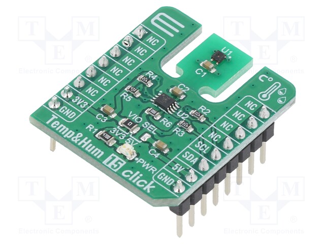 Click board; humidity/temperature sensor; I2C; PCA9306,SHT40