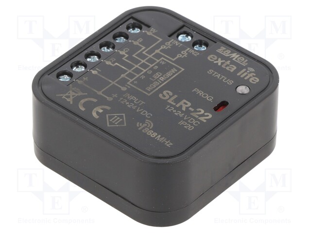 LED controller; EXTA LIFE; IP20; 12÷24VDC; flush mount; -10÷55°C