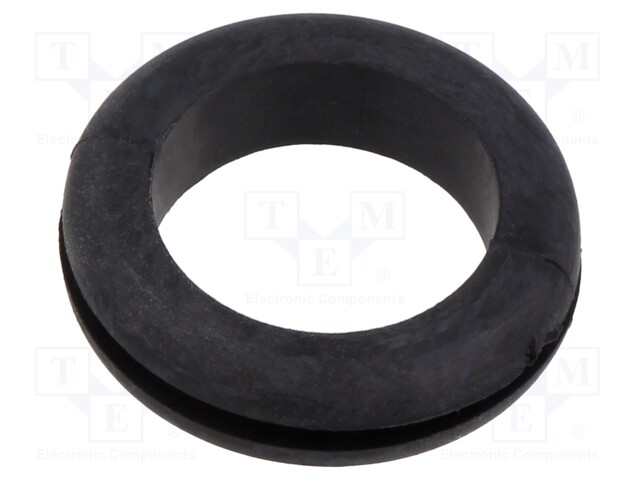 Grommet; black; UL94HB; TPR