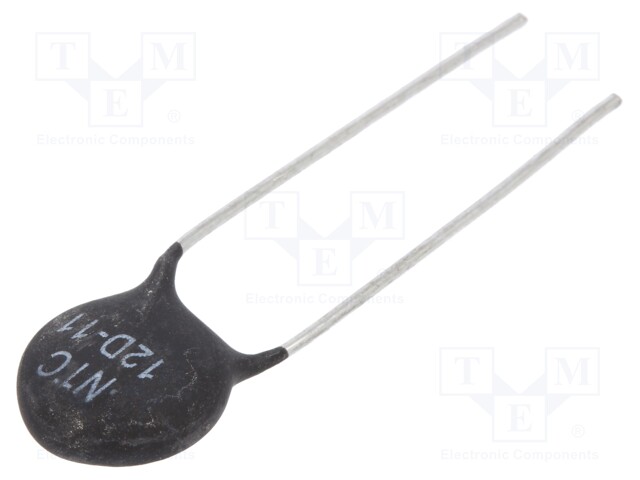 NTC thermistor; THT; 12Ω; 12.5mm; -55÷200°C