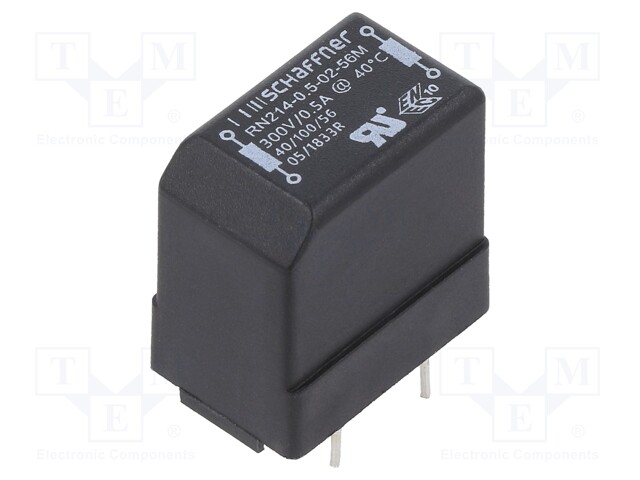 Inductor: wire with current compensation; THT; 56mH; 500mA